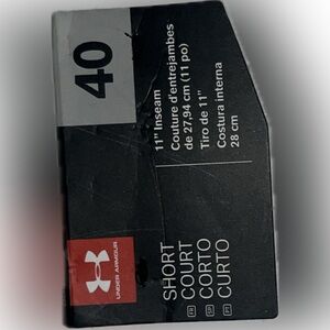 New with tags Under Armour White Shorts